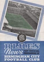 Birmingham City v Leicester City 19-Sep-1959