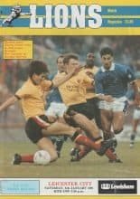 Millwall v Leicester City 05-Jan-1991