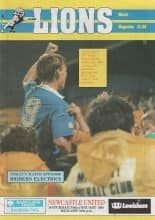 Millwall v Newcastle United  19-Jan-1991