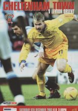 Cheltenham Town v Leyton Orient  06-Dec-2003