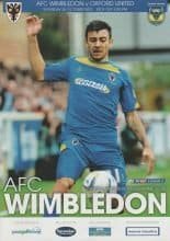 AFC Wimbledon v Oxford United  26-Oct-2013