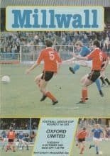Millwall v Oxford United  06-Oct-1981