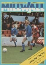 Millwall v Oxford United  09-Oct-1982