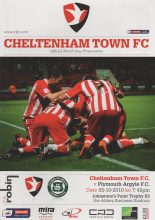 Cheltenham Town v Plymouth Argyle  05-Oct-2010
