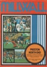 Millwall v Preston North End  13-Jan-1979