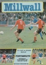 Millwall v Portsmouth 25-Nov-1981