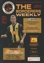 Berwick Rangers v Glasgow Rangers  26-Aug-2012