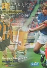 Berwick Rangers v Glasgow Rangers  05-Jan-2002