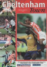 Cheltenham Town v Scunthorpe United  27-Oct-2001