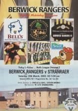 Berwick Rangers v Stranraer  16-Mar-2002
