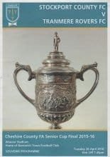 Stockport County v Tranmere Rovers  26-Apr-2016