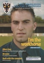 AFC Wimbledon v Walton & Hersham 28-Aug-2004