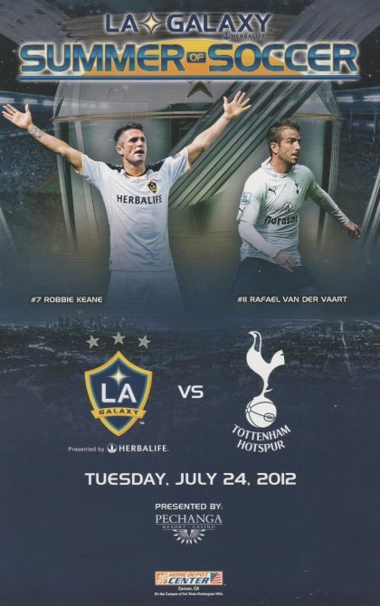 LA Galaxy v Tottenham Hotspur   24-Jul-2012