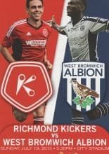 Richmond Kickers v West Bromwich Albion   19-July-2015