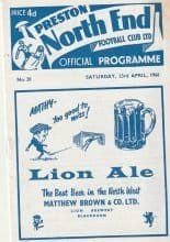 Preston North End v Southampton 23-Apr-1966