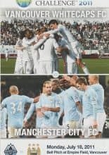 Vancouver Whitecaps v Manchester City  18-Jul-2011