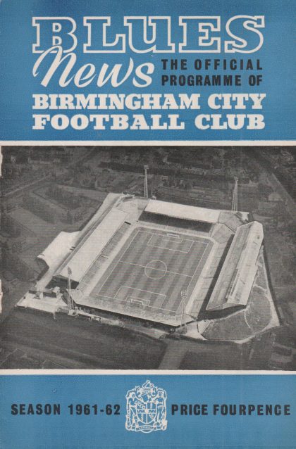 Birmingham City v Arsenal  10-Feb-1962
