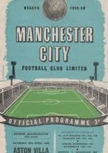 Manchester City v Aston Villa 25-Apr-1959
