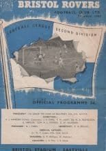 Bristol Rovers v Aston Villa  07-Jan-1961