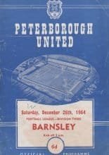 Peterborough United v Barnsley   26-Dec-1964
