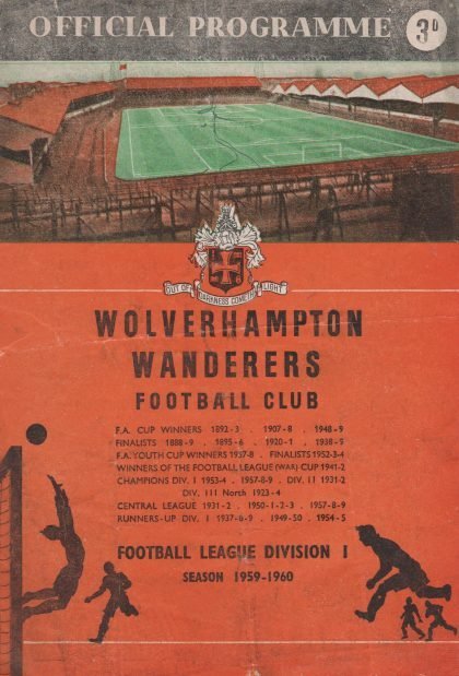 Wolverhampton Wanderers v Blackburn Rovers  12-Sep-1959