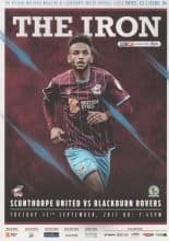 Scunthorpe United v Blackburn Rovers  12-Sep-2017