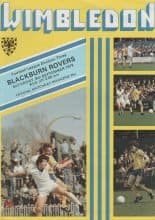 Wimbledon v Blackburn Rovers  08-Sep-1979
