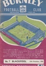Burnley v Blackpool 12-Oct-1963