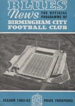 Birmingham City v Blackpool 20-Apr-1963