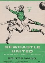 Newcastle United v Bolton Wanderers 08-Aug-1970