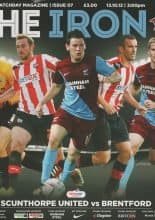 Scunthorpe United v Brentford  13-Oct-2012