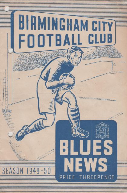 Birmingham City v Burnley  03-Sep-1949