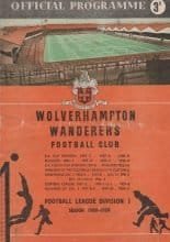 Wolverhampton Wanderers v Burnley 04-Apr-1959
