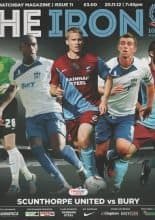 Scunthorpe United v Bury 20-Nov-2012