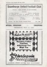 Scunthorpe United v Carlisle United  01-May-1958  REPRINT 2007