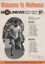 Wolverhampton Wanderers v Chelsea 13-Dec-1969