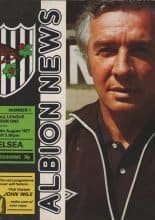 West Bromwich Albion v Chelsea  20-Aug-1977