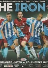 Scunthorpe United v Colchester United 22-Sep-2012