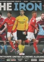 Scunthorpe United v Crewe Alexandra  21-Aug-2012