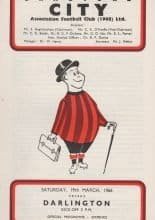 Bradford City v Darlington 19-Mar-1966