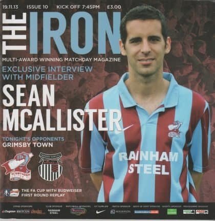 Scunthorpe United v Grimsby Town   19-Nov-2013