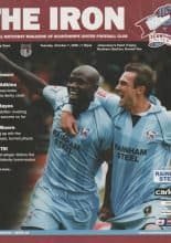Scunthorpe United v Grimsby Town  07-Oct-2008