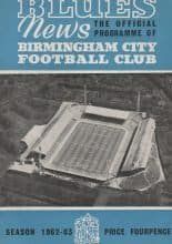 Birmingham City v Leicester City 18-May-1963