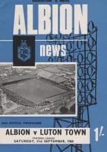 Brighton & Hove Albion v Luton Town 21-Sep-1968