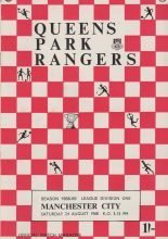 Queens Park Rangers v Manchester City  24-Aug-1968