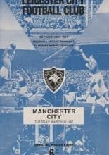 Leicester City v Manchester City 28-Mar-1967
