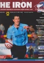Scunthorpe United v Milton Keynes Dons  18-Apr-2009