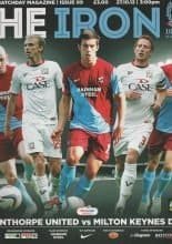 Scunthorpe United v Milton Keynes Dons  27-Oct-2012