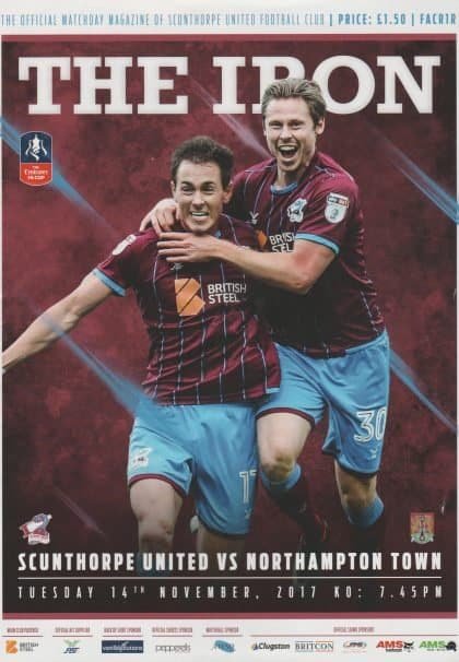 Scunthorpe United v Northampton Town  14-Nov-2017