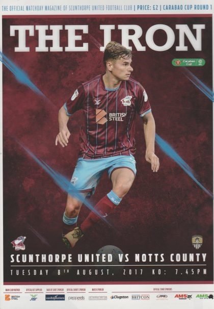 Scunthorpe United v Notts County  08-Aug-2017